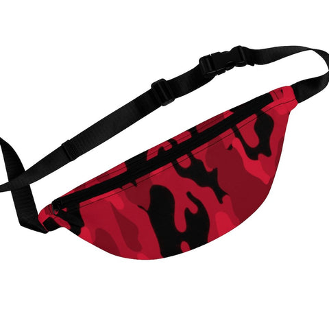 Red Camo Fanny Pack - Tiki Outfitters 