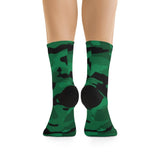 Green Camo Socks - Tiki Outfitters 