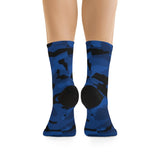 Blue Camo Socks - Tiki Outfitters 