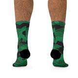 Green Camo Socks - Tiki Outfitters 