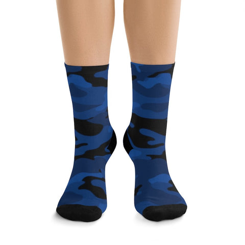 Blue Camo Socks - Tiki Outfitters 