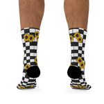 Checks N’ Daisies Socks - Tiki Outfitters 