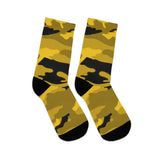 Yellow Camo Socks - Tiki Outfitters 