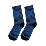 Blue Camo Socks - Tiki Outfitters 