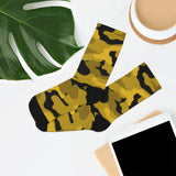 Yellow Camo Socks - Tiki Outfitters 