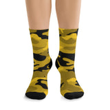 Yellow Camo Socks - Tiki Outfitters 