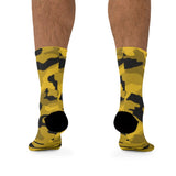 Yellow Camo Socks - Tiki Outfitters 