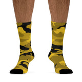 Yellow Camo Socks - Tiki Outfitters 