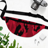 Red Camo Fanny Pack - Tiki Outfitters 
