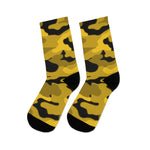 Yellow Camo Socks - Tiki Outfitters 