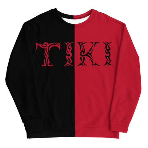 Tiki Split Sweatshirt