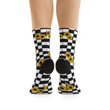 Checks N’ Daisies Socks - Tiki Outfitters 