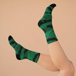 Green Camo Socks - Tiki Outfitters 